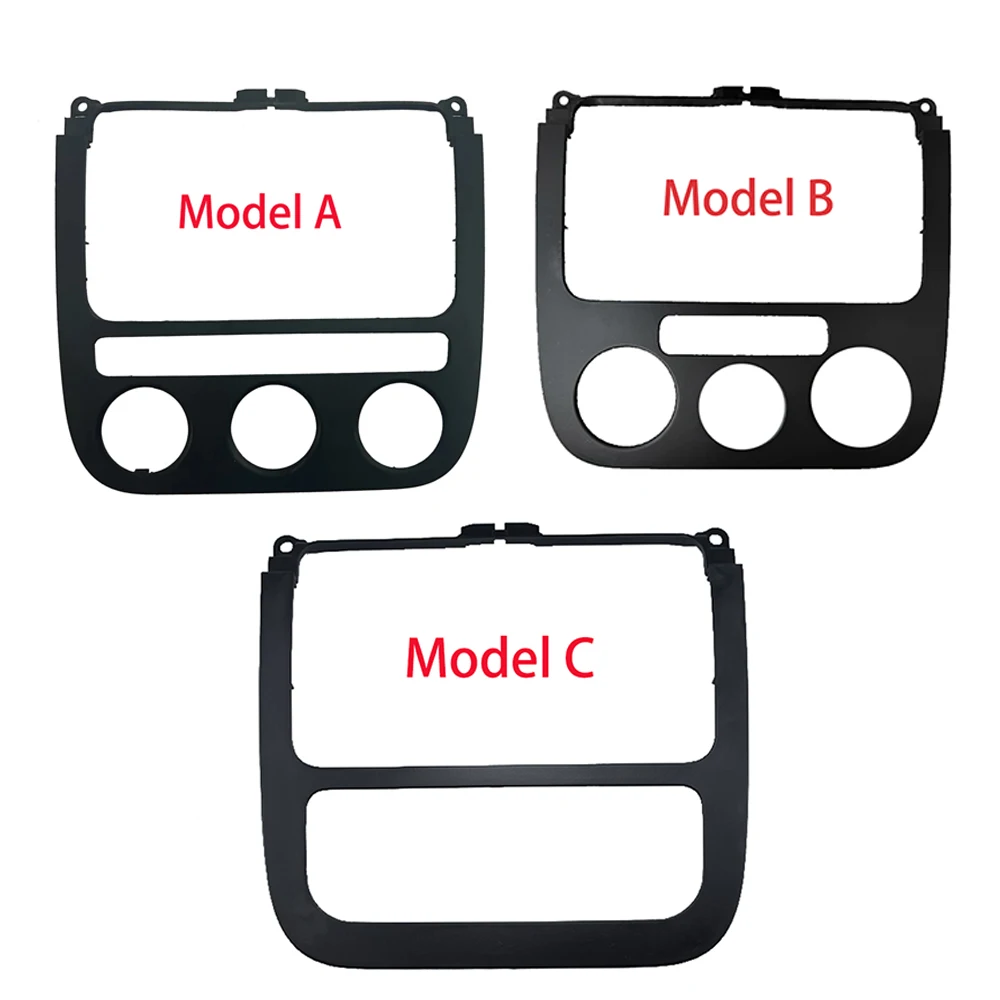 

1K0858069H 1KD858069J 1KD858069 Climate Control Switch Panel Trim Black Radio Surround Trim for VW J.etta 2009 1K0 858 069H