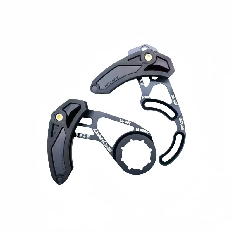 FIFTY-FIF Bicycle Chain Guide ISCG05 BB Mount MTB Bike Single Chainring 32-40T 1x System Chainwheel Bash Protector Plate Aluminu