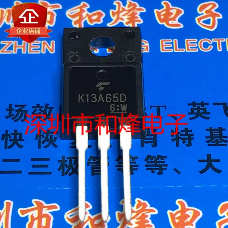 5PCS-10PCS K13A65D TK13A65D  TO-220F 650V 13A   ORIGINAL ON STOCK