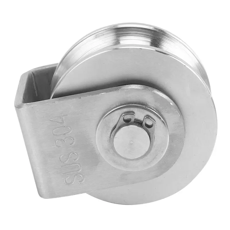 FLYY-10X 2-Zoll-Rollenlager mit U-Nut, abnehmbare Hochleistungs-Rillenräder für Materialtransport – Detail 6