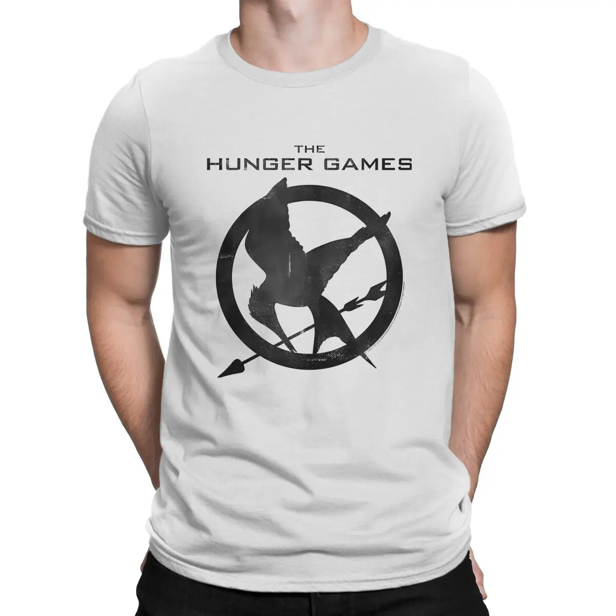 The Hunger Games Mockingjay Men T Shirt T-The Hunger Games Coriolanus Snow Vintage Tee Shirt Short Sleeve O Neck T-Shirt Cotton