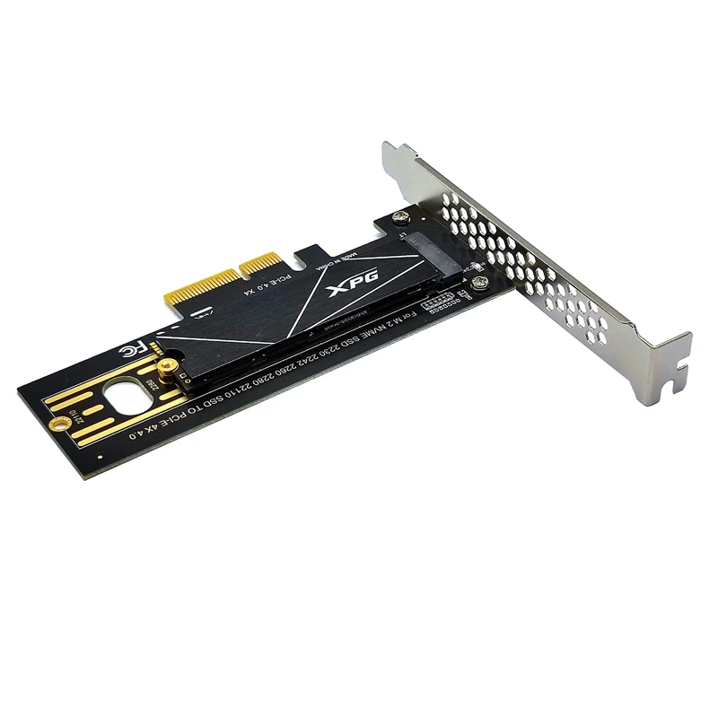 NVME-adaptador PCIE M.2, tarjeta de expansión de 64Gbps, PCIe4.0, X4, Gen4, m-key para 2230, 2242, 2260, 2280, 22110 M.2 SSD, M.2, NVME a PCIE