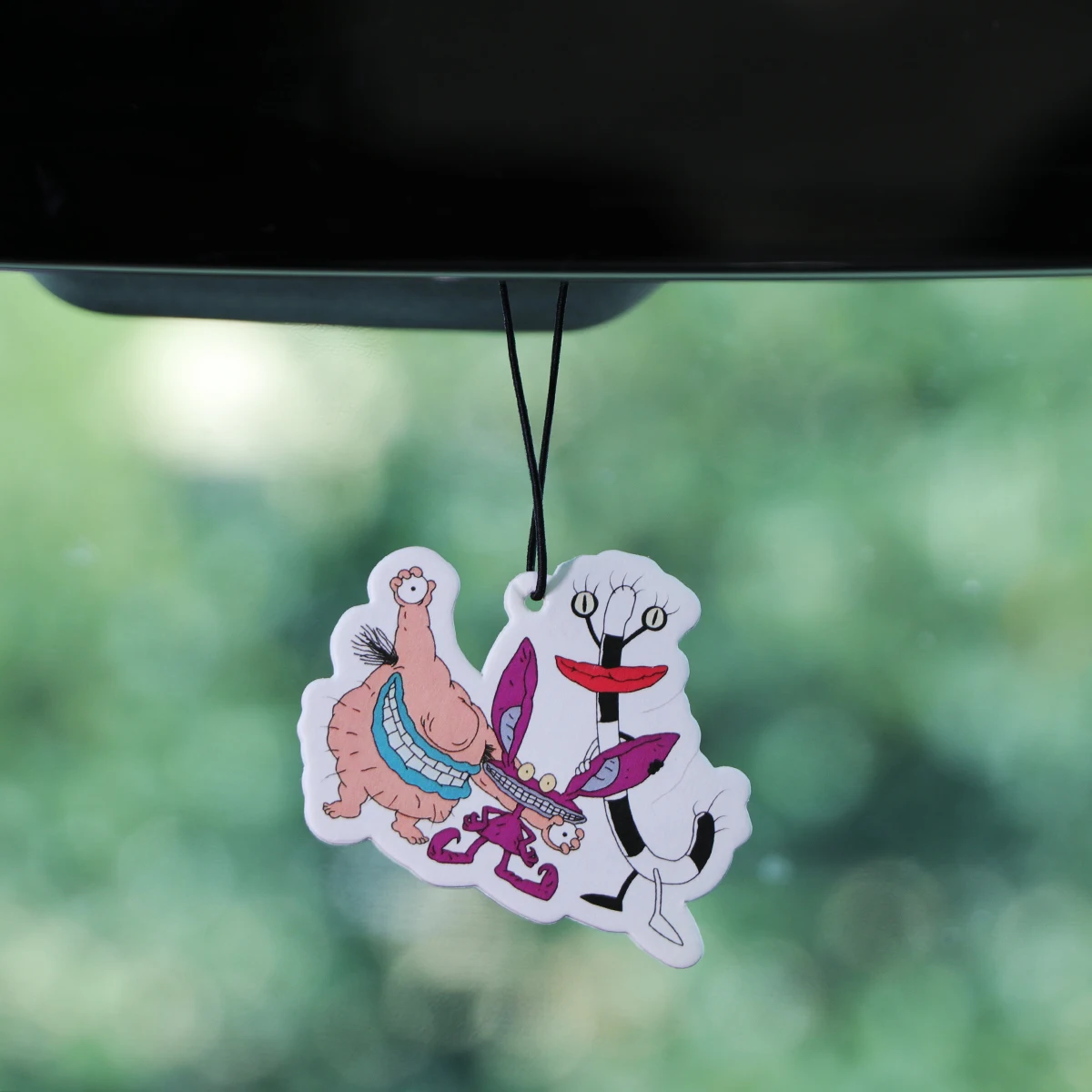 

Забавные мультяшные автомобильные таблетки для ароматерапии, салон автомобиля, ароматизатор, подвеска, освежитель воздуха, зеркало заднего вида, подвесное украшение