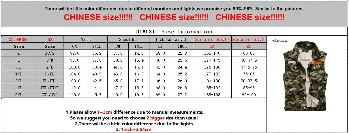 DIMUSI Men Denim Vest Vintage Sleeveless Washed Jeans Army Military waistcoat Man Cowboy Camouflage Jacket Plus Size 4XL,YA215