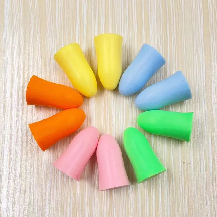 

2 Pair Soft Foam Ear Plug for Sleep Noise Reduction Foam Earplug for Anti-Interferen Noise Insulation Prevention Earplugs