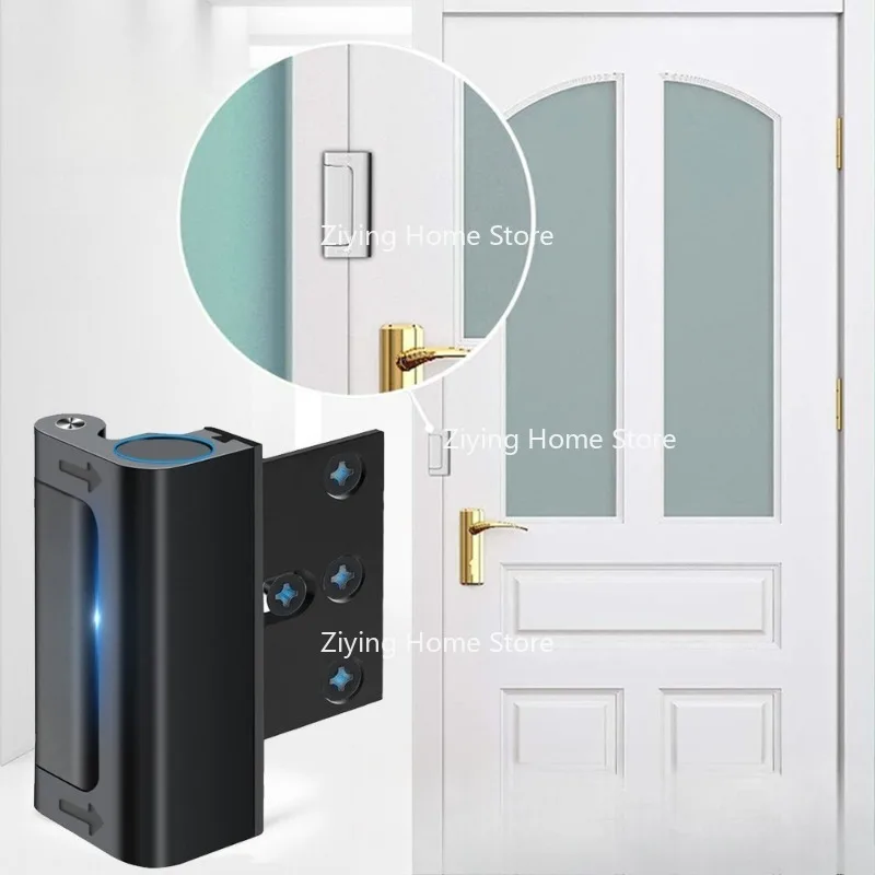 Suitable for Anti-theft Buckle, Hotel Safety Buckle, Indoor Door Bolt, Door Buckle, Aluminum Material Safety Door Bolt Hinge