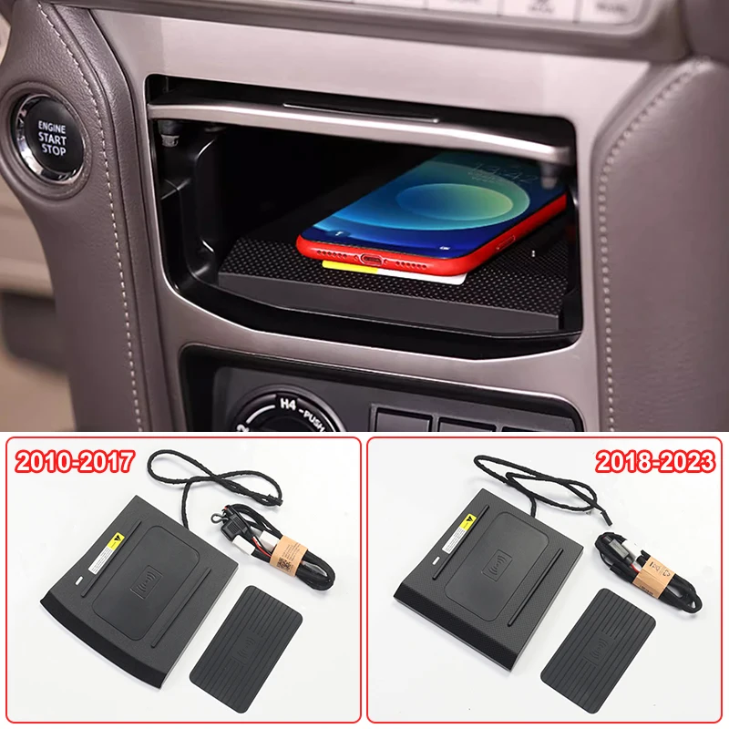 For 2010-2023 2022 2021 Toyota Land Cruiser Prado 150 Central Control  Wireless Charger Lc150 FJ150 Interior Upgrade Accessories