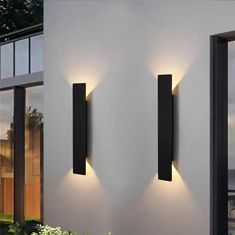 

A25F-LED Indoor Outdoor Wall Lamps Up And Down Wall Lights Living ROOM Bedroom Wall Scorce Waterproof Wall Light Fixtures