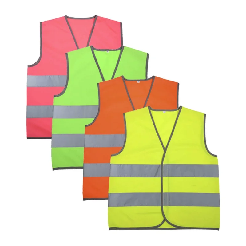 kids reflective Safety Vest School Children's Training Breathable Vest High Visibility Reflective Strips in Multiple Colors