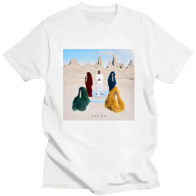 5ive Album By Davido T-shirts Davido Singer New Aesthetic Tee-shirt Men Women Pure Cotton Printed Tee Shirts Top Casual Clothing