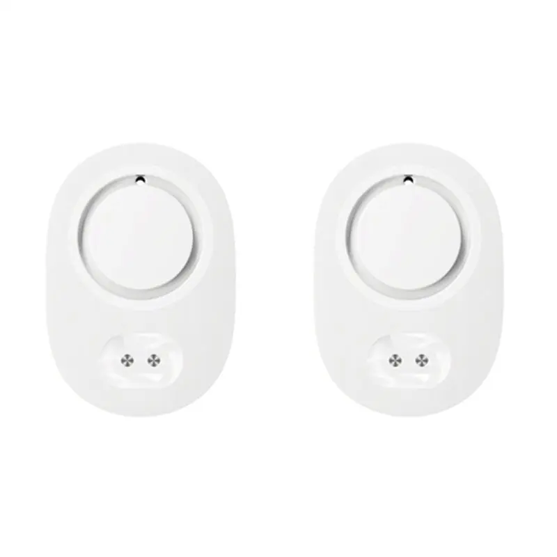 A98Z Water Immersion Sensor 2Pcs Tuya Wifi Smart Life Leakage Sensor 100Db Alarm App Remote Monitoring Water Linkage
