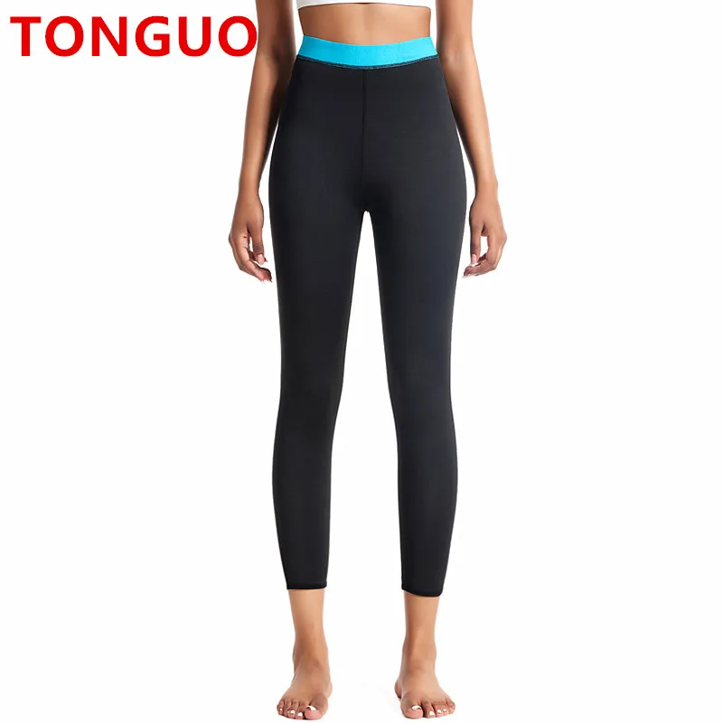 

Sauna Sweat Pants for Women High Waist Compression Slimming Weights Thermo Leggings Workout Body Shaper Waist Trainer Sauna Suit