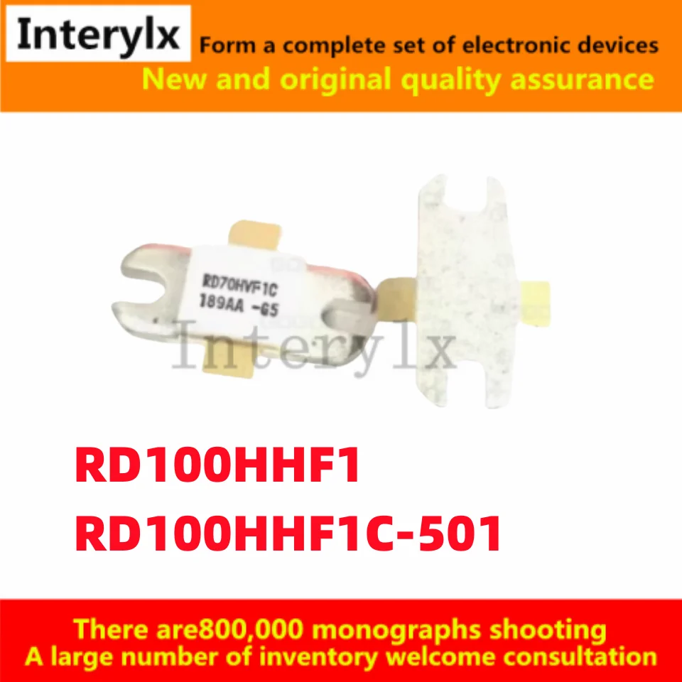1Pcs/Lot new original RD100HHF1 new RD100HHF1C-501 RD100HHF1C MOSFET Power high frequency tube 30MHz, 100W