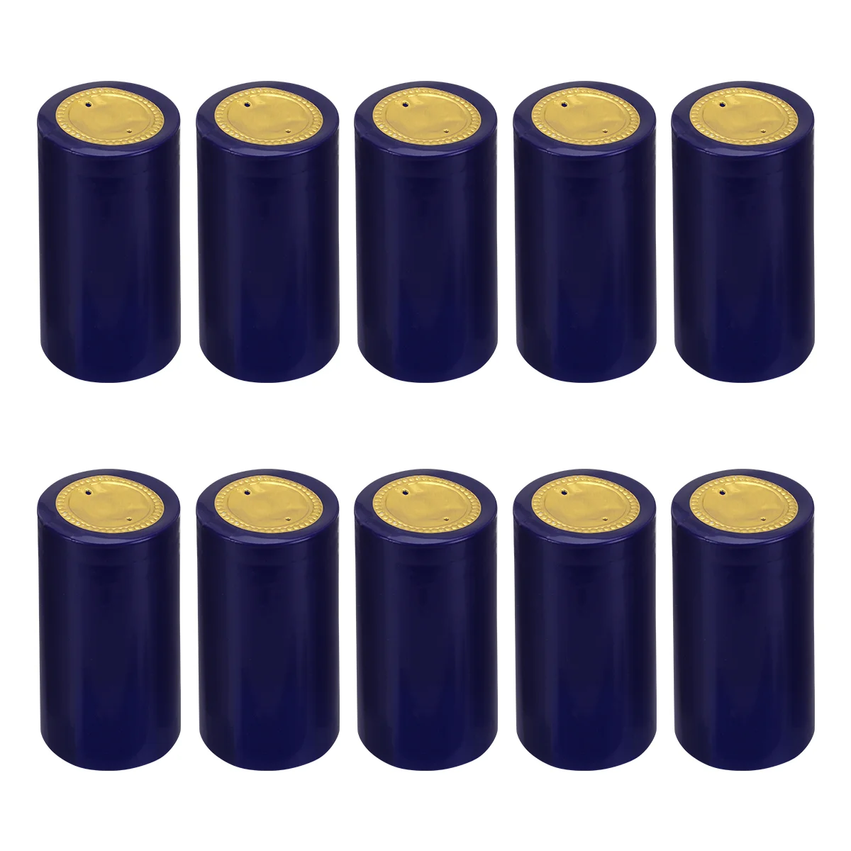 

100 Pcs The Machine Red Cap Bottle Caps Cork Making Bung Stopper Blue Bottles Sleeves Capsules Travel