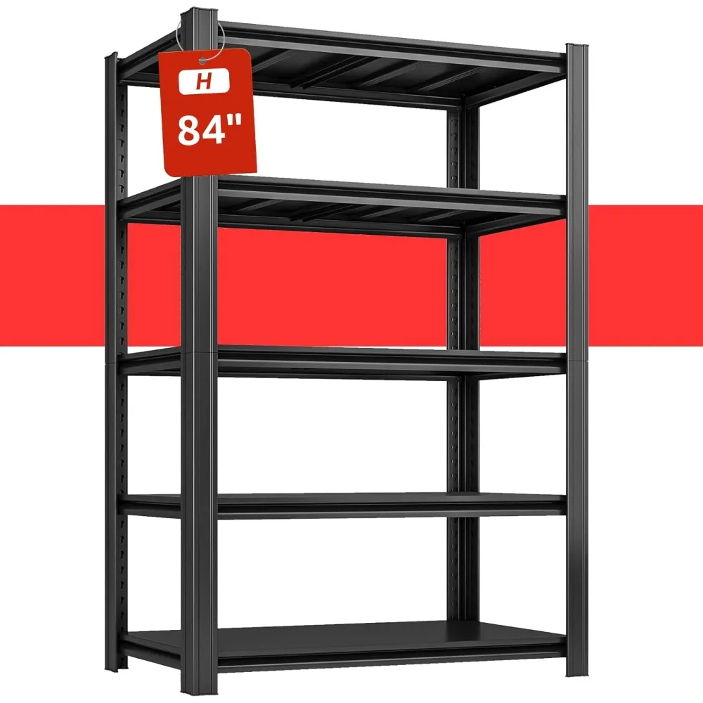 

Tier Metal Garage Shelves, 3000 LBS Adjustable Storage Shelving Unit for Warehouse, Basement, Kitchen, Store
