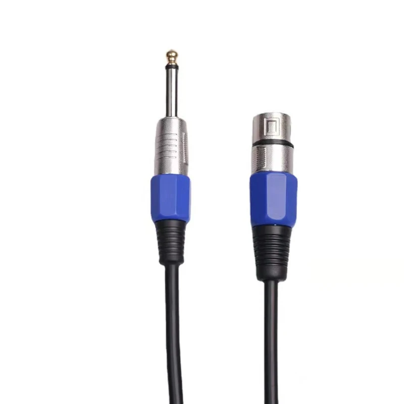 TRS 6.35mm to 3 Pin XLR Balanced Cable, 1/4 Inch Male to Female TRS Cable Cord for Mic, Platform, DJ Pro and More