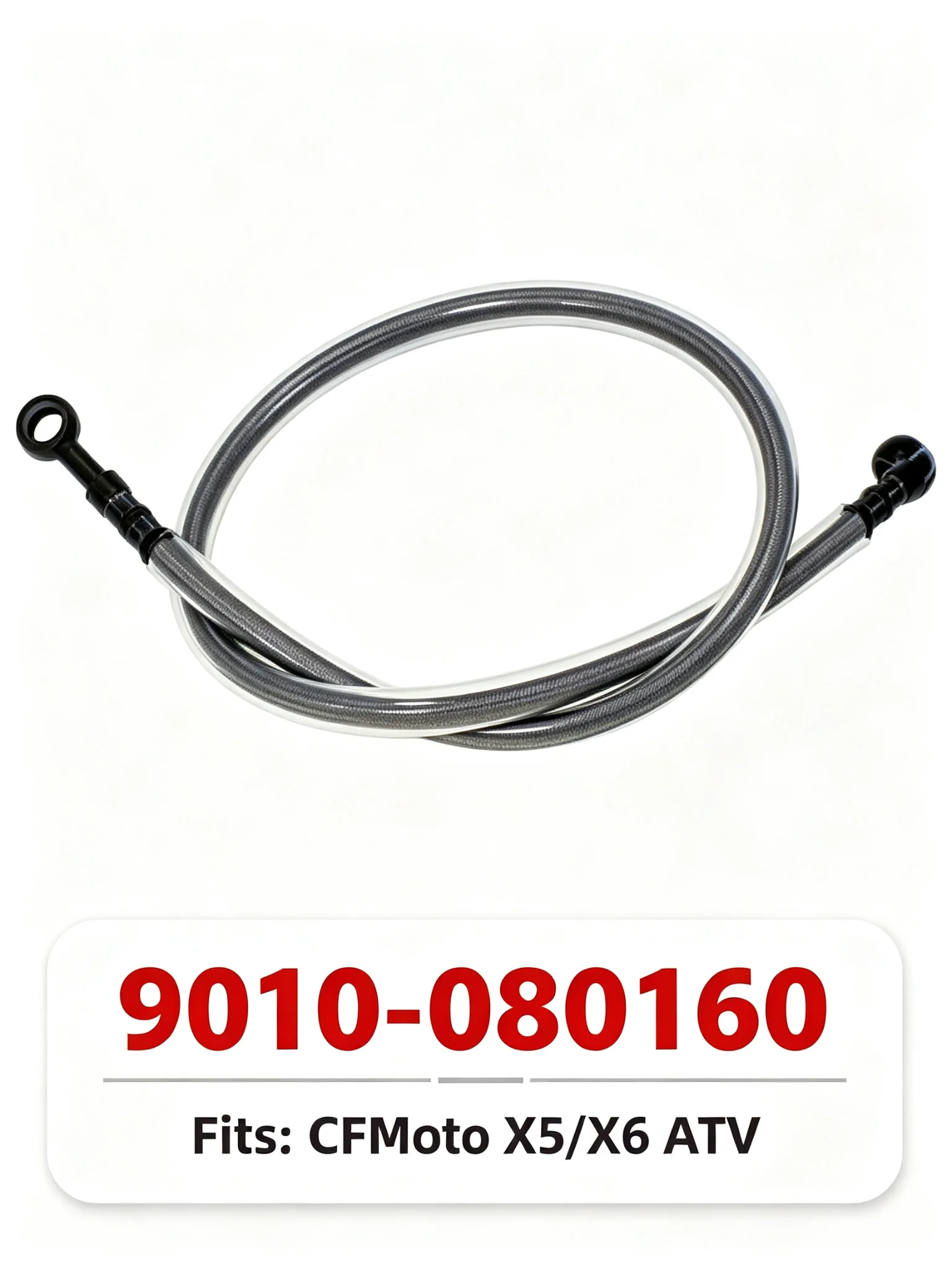 Bremsschlauch Vorderradbremspumpe 9010- 080160 Für CF Moto 500cc ATV CF500 CF500-2 CF500-5 CF500-ABCDE CF600-B CF600-C CF625 X5 X6 – Detail 1
