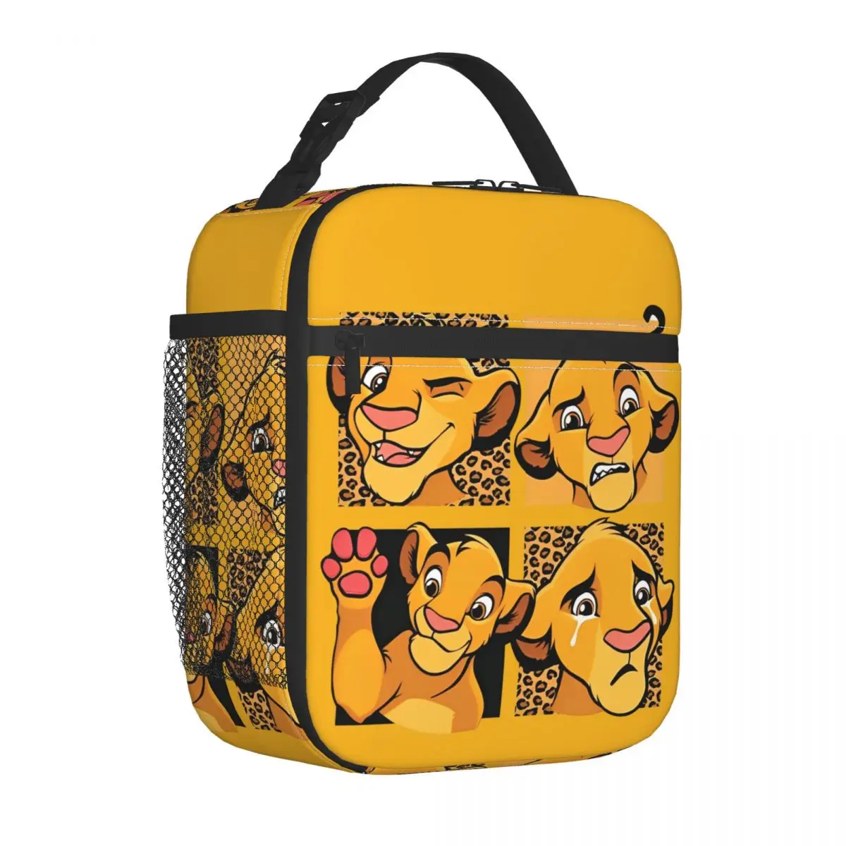 

Lion King Simba Insulated Lunch Bag High Capacity Meal Container Cooler Bag Tote Lunch Box College Picnic Girl Boy