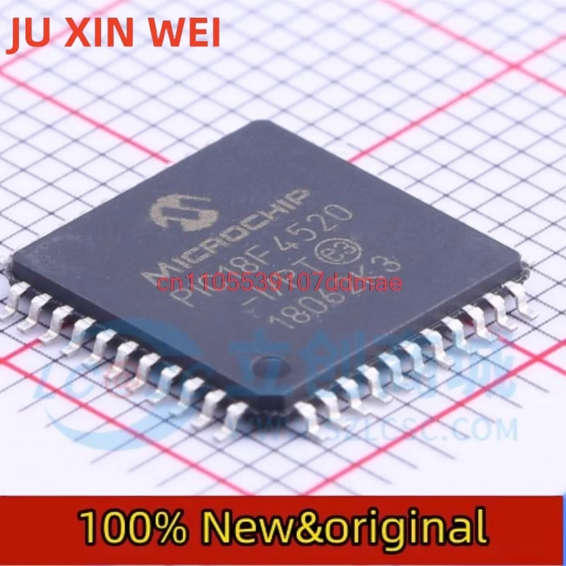 3pcs PIC18F4520-I/PT Brand: MICROCHIP (American Microchip) Package: TQFP-44 Brand new imported original authentic products
