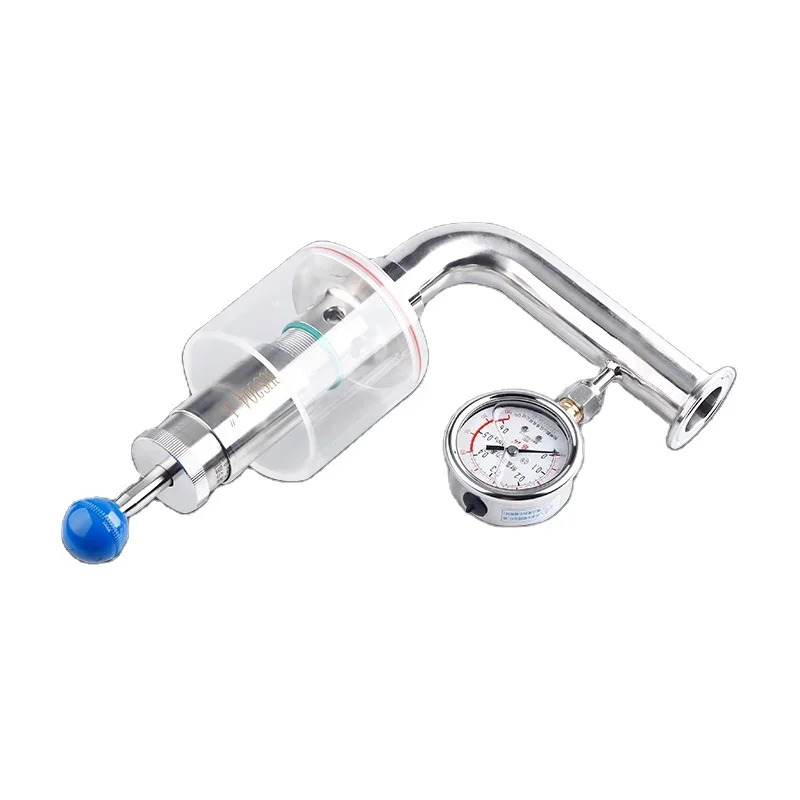 Sanitary Stainless Steel 304 316l Safety L type Exhaust Valve,Pressure Safety Control Relief Release for Beer Fermentation Tank