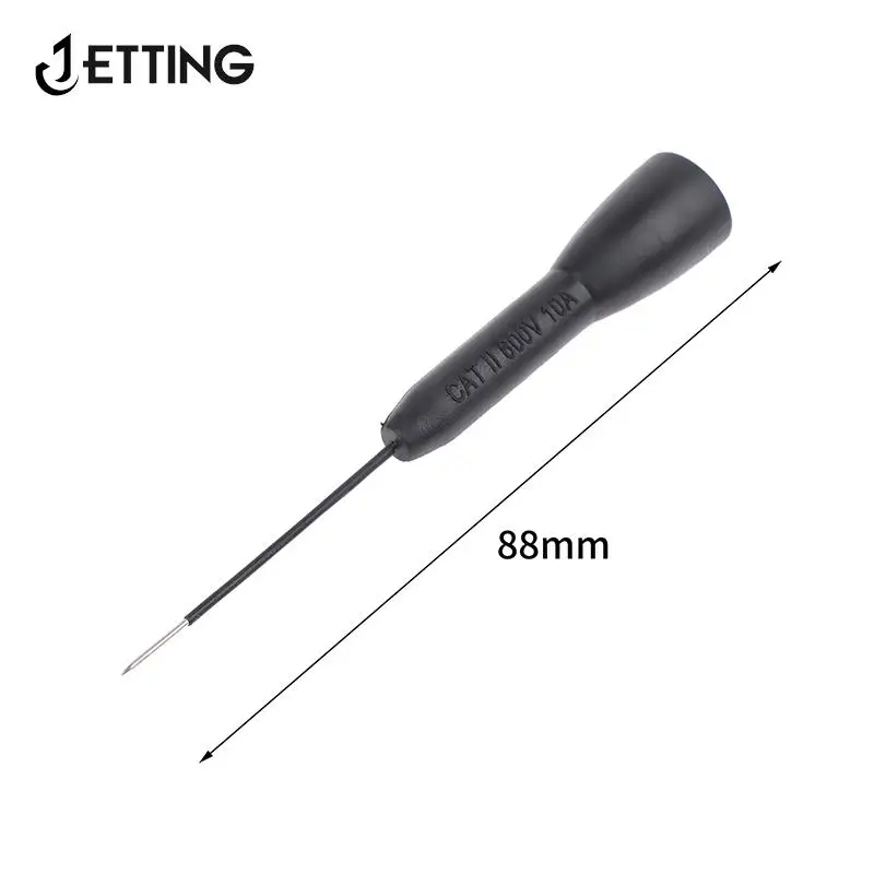 1 Pair Non-destructive Multimeter Test Needles 0.7MM Flexible Extension Replacement Probe Multimeter Test Probes Auto Tools