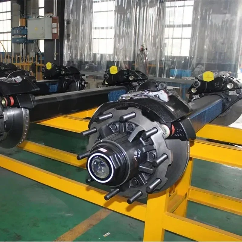 Best-selling Type Semi Trailer Truck Parts Accessories Disc Brake Trailer Axle For Sale