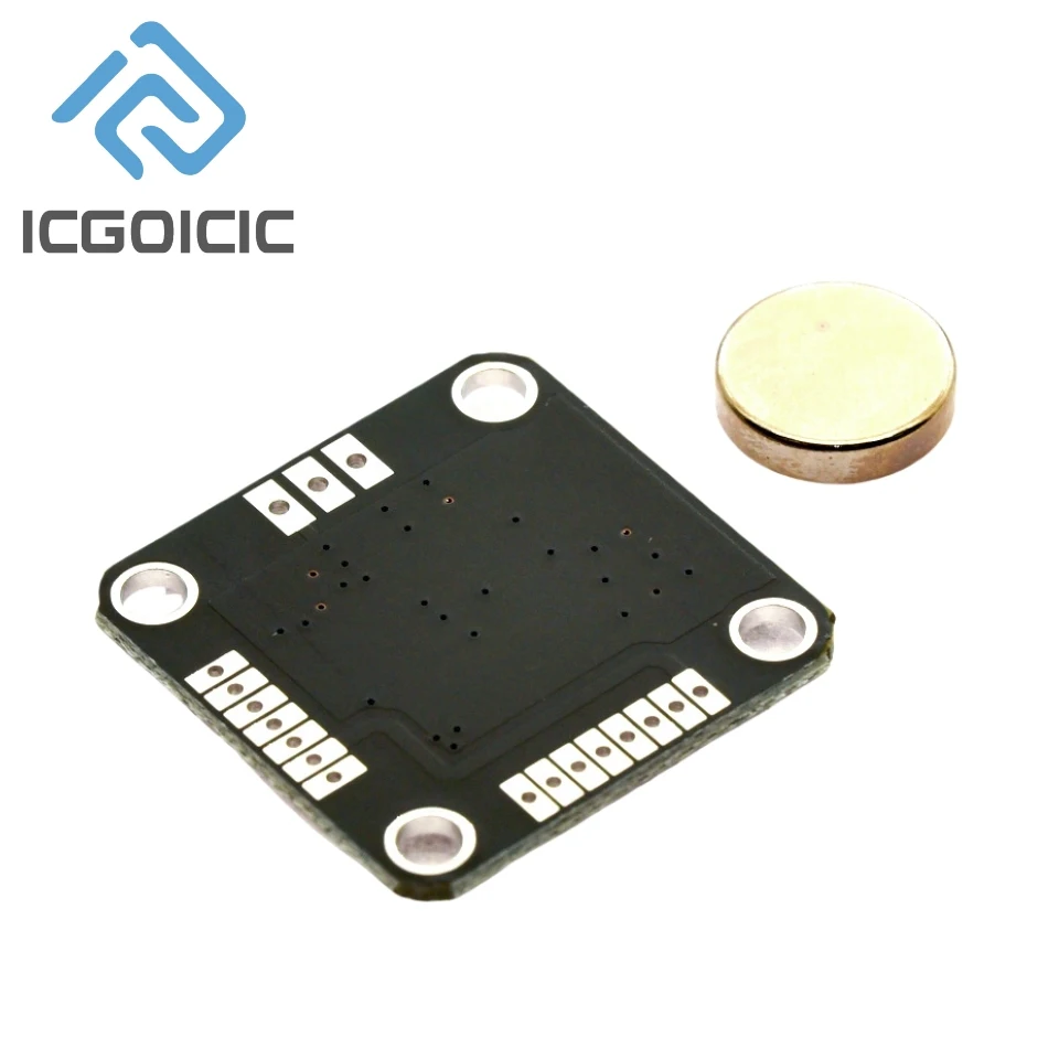 وحدة التشفير المغناطيسية MT6835 21 بت للمحرك بدون فرش - واجهة PWM/SPI، بديل لسلسلة AS50