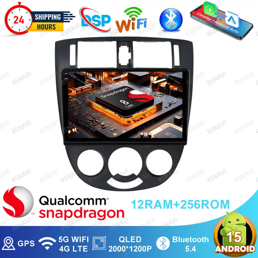 Android 15 Car Radio For Chevrolet Lacetti J200 For Buick Excelle Hrv For Daewoo Gentra 2 Golf 8 Polo 6r Opel Astra J H4 Led H7
