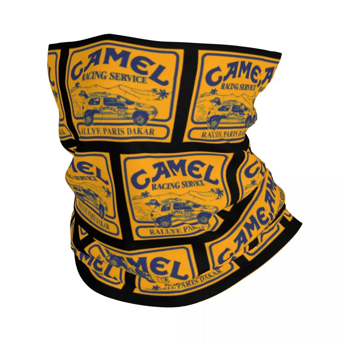 

Camel Racing Service Neck Gaiter Printed Unisex Face Mask Scarf Warm Headband Hiking Windproof