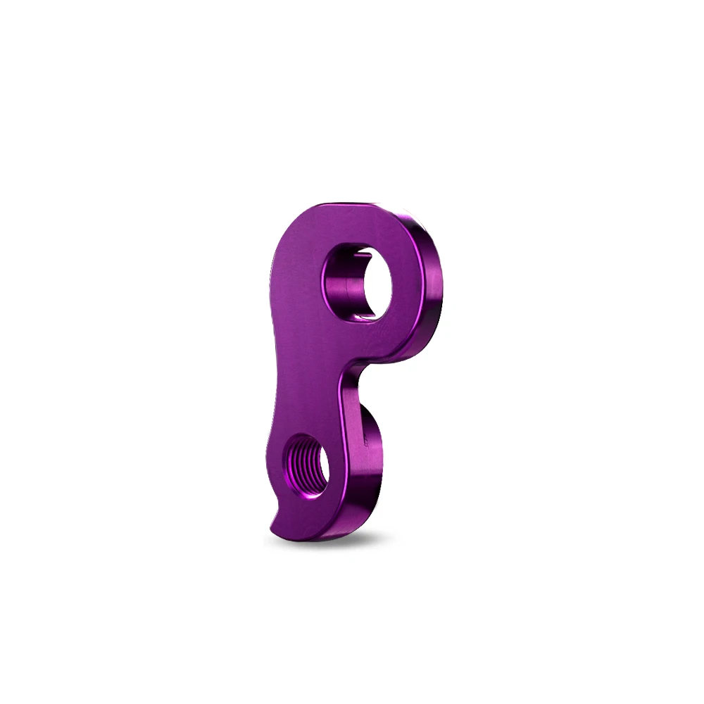 

Funsea Derailleur Hanger for Steel Alloy Frame with 10mm Dropout Cock For Bicycle 7075 Bike Hook Anodizing Purple Red Black