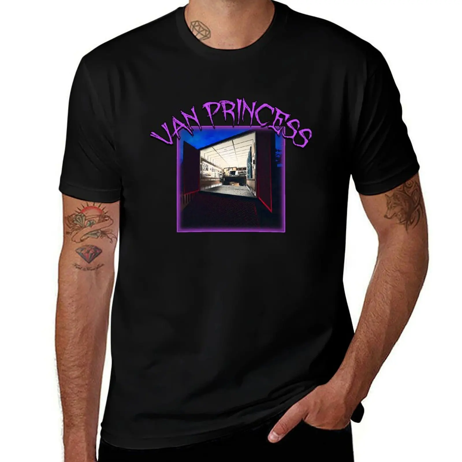 

Van Princess (Phasmophobia) T-Shirt funny t shirts dark humor t shirt custom print cotton t shirts high quality T-Shirt