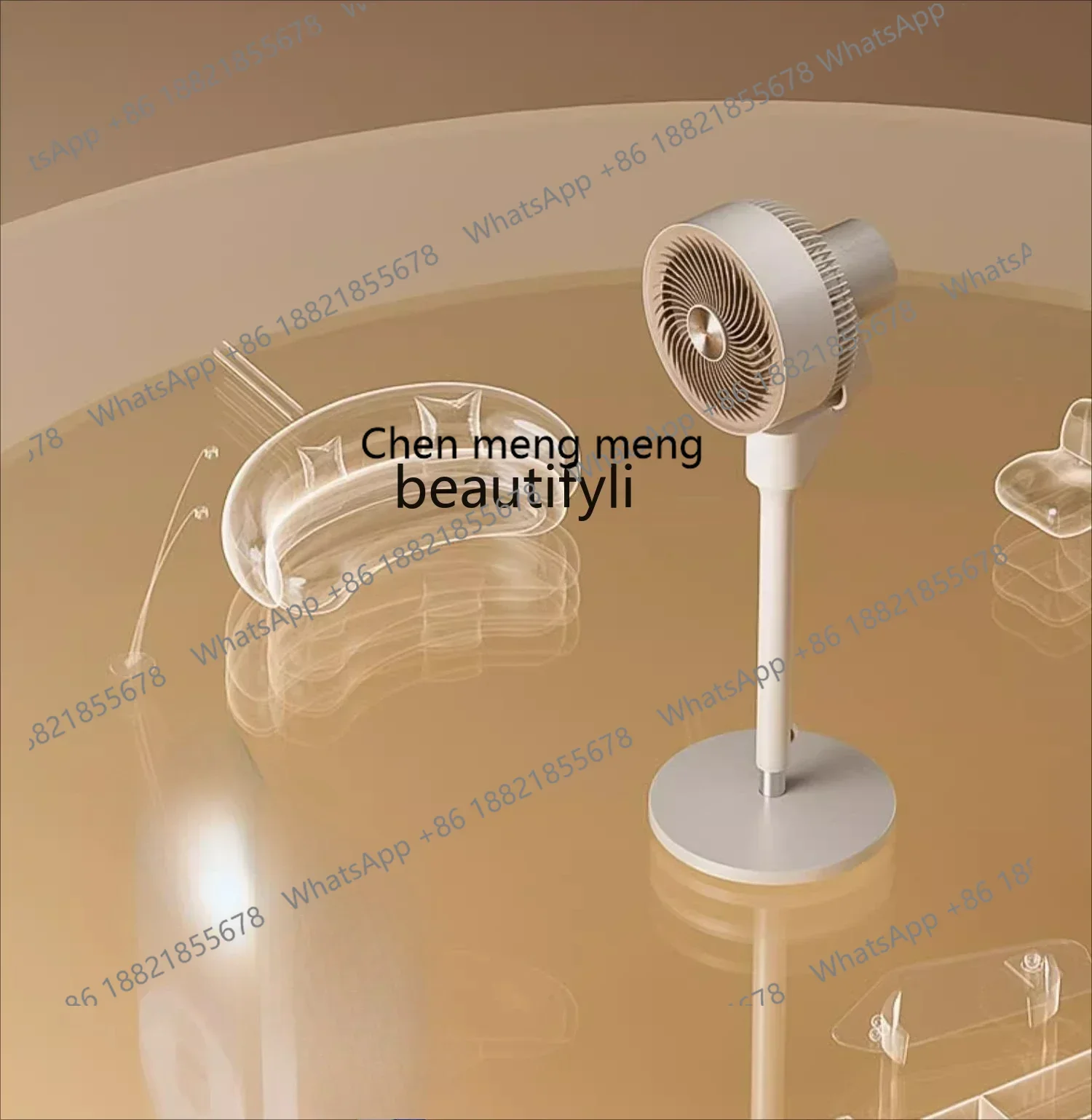 Z189  A01 Air circulation fan, light sound and low noise, remote control platform and floor dual-purpose shaking head timing flo