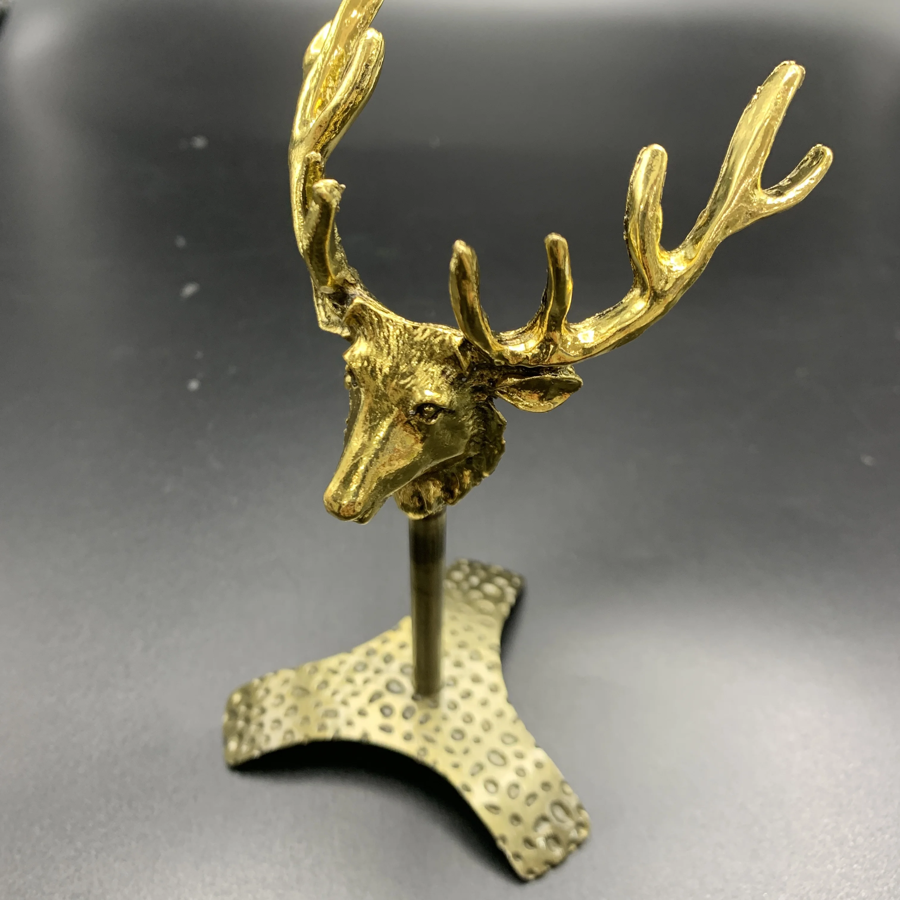 Metal Display Stand for Crystal sphere antler shaped Crystal Ball holder for Home Decoration