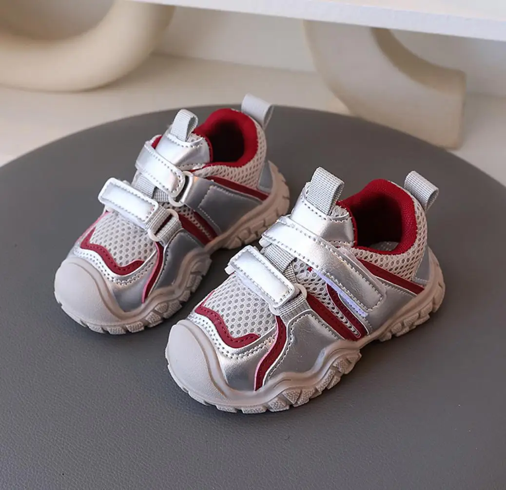 Children Casual Sneakers Spring Autumn Girls Comfortable Breathable Mesh Outdoor Running Shoes Kids Boys Sports Tenis Shoe