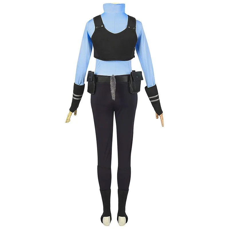

Zootopia Officer Judy Rabbit Cosplay Costume Full Set Couple Stage Performance loween Costume Women's Version Polyester Fiber