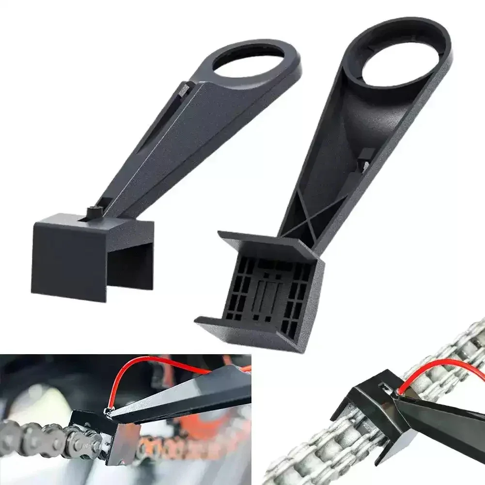 

Motorcycle Chain Lube Applicator Mess-Free Wax Cleaner Attachment Motorcycle Oiler Spray Gear Motorcycle Tools