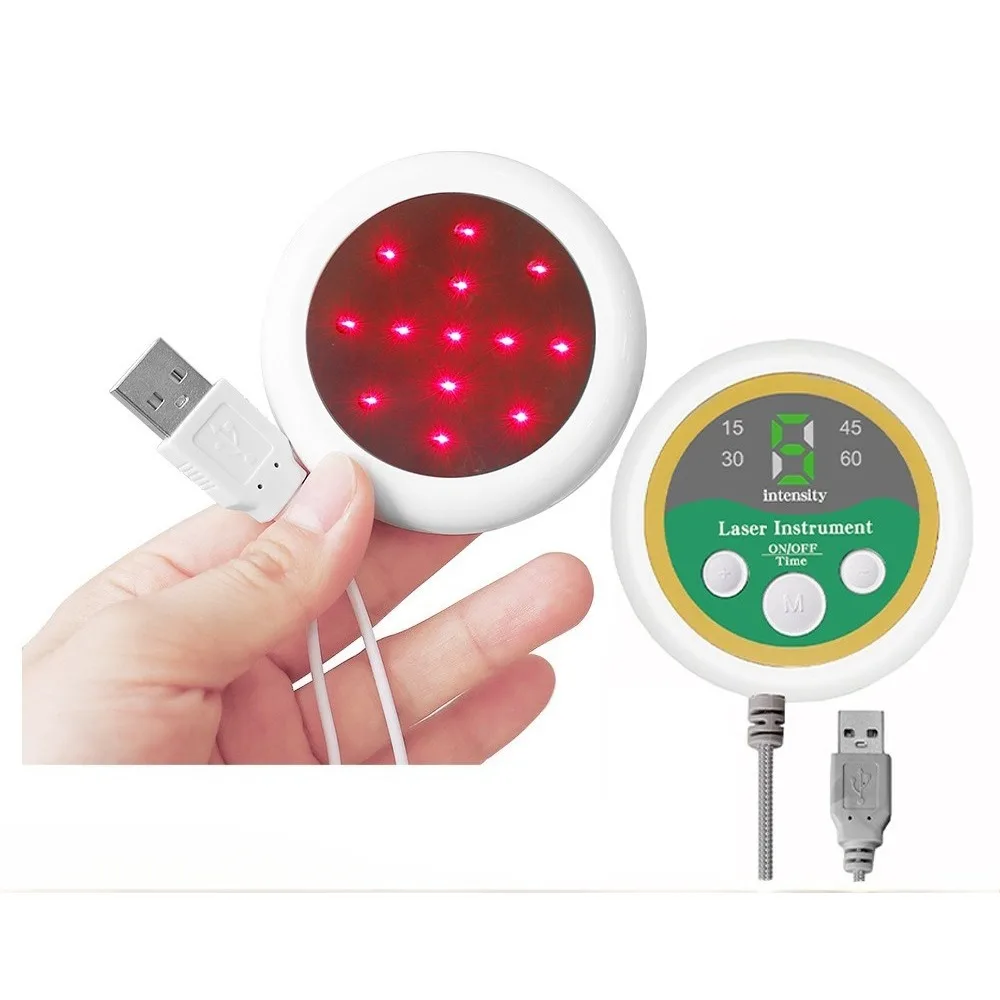 

USB 650nm 13-Holes Laser Physiotherapy Treat High Blood Pressure Diabetes Cerebral Thrombosis Dizzy LLLT Body Laser Therapy