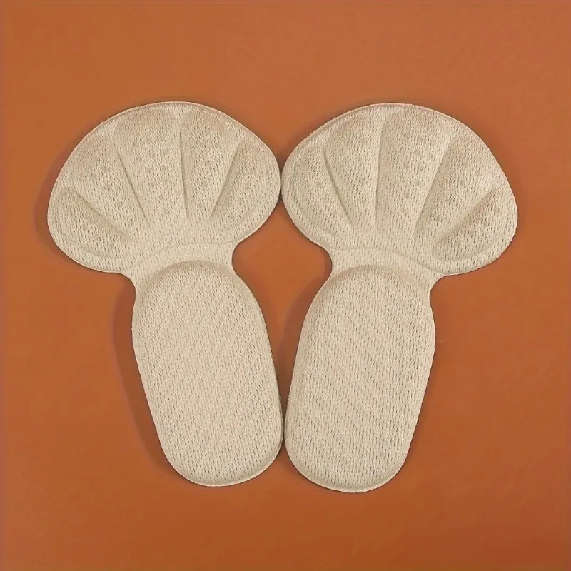 ​ T자형 젤 힐 통증 완화 인서트 운동화용 미끄럼 방지 쿠션 패드 발 관리 충격 흡수 편안한 지지 ​