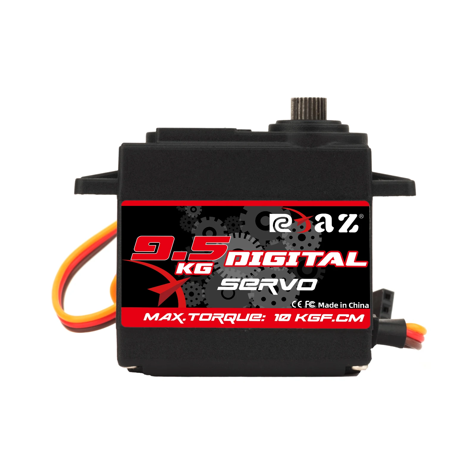 Servo RC 9.5KG Metal Gear Servo motore digitale Servo sterzo per 1/8 1/10 RC Auto a corto raggio Camion Monster Robot Barca