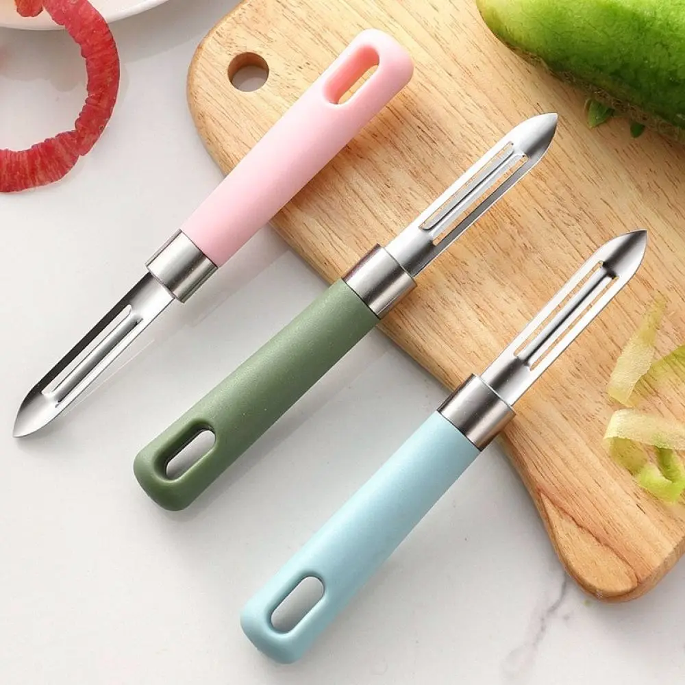 High Efficiency Kitchen Peeler Stainless Steel Cutter For Vegetable Fruit Potato Ergonomic Grip Modern Style Gadget