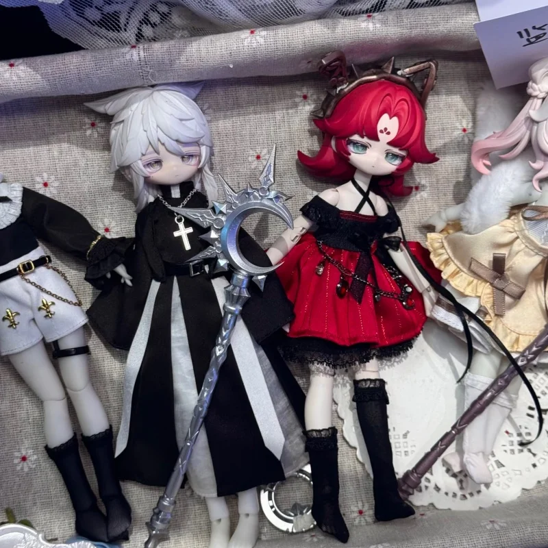 

Несъедобная серия Lunar Lore Bjd, масштаб 1/8, слепая коробка, шарнирная фигурка, Коллекционное украшение для рабочего стола, игрушка с подвижными шарнирами