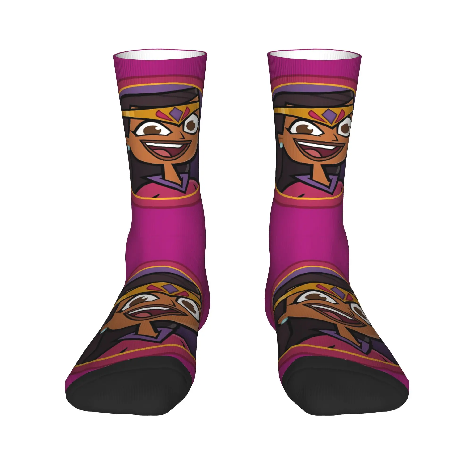 Totals Dramas Reboot Icon - Superbestie Priya Socks Men's Women's Socks Novelty Spring Summer Winter Middle Tube Stockings Gift
