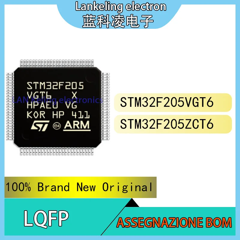 

STM32F205VGT6 STM32F205ZCT6 STM STM32F STM32F205 STM32F205VGT STM32F205ZCT 100% Brand New Original MCU LQFP Chip IC