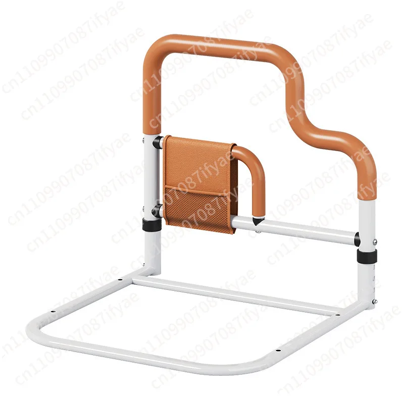 Elderly getting up aid, patient home anti-fall bedside handrail, widening safety liftable guardrail
