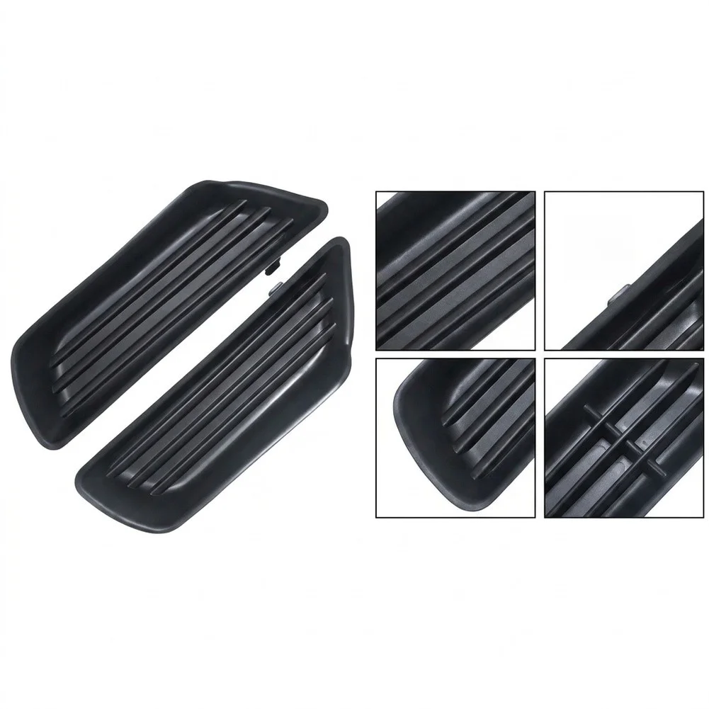 Fog Light Insert Bezel Cover for Toyota For Camry 2007-2009 LE Base Black Weather Resistant Plastic 52128-06050 52127-06050