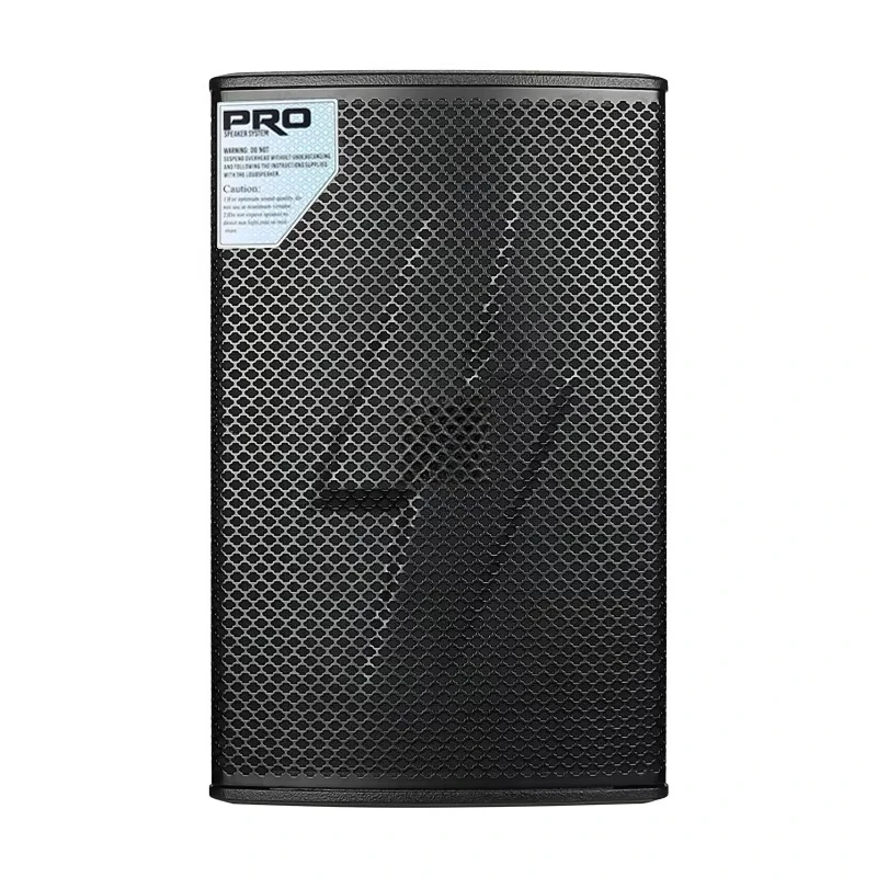 MC12 Single 12-Inch Full-Range 450W Wooden Passive Speaker System for Conference Rooms KTV Home & Professional Audio Use