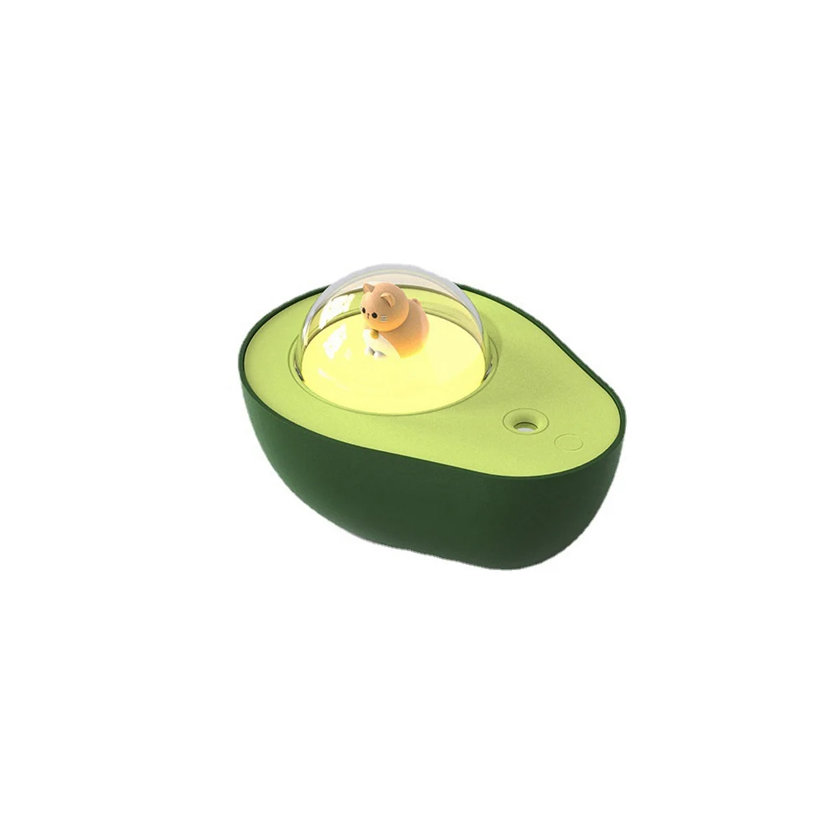 210 مللي الأفوكادو تنقية الهواء المرطب قابلة للشحن الروائح الناشر الضروري النفط مع مصباح لتهيئة الجو للهدايا