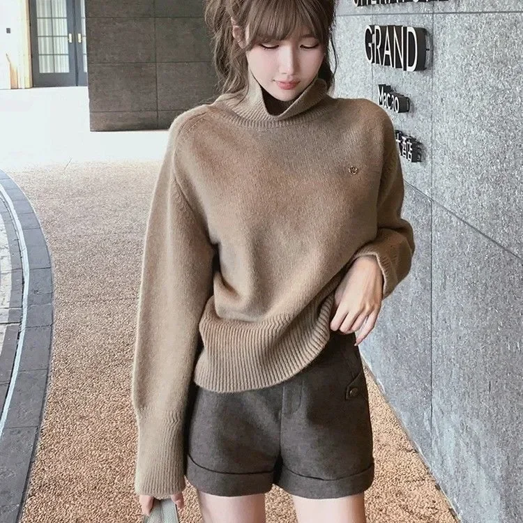 

Women's 2025 New Autumn Winter Casual Pants High Waist A-line Pants