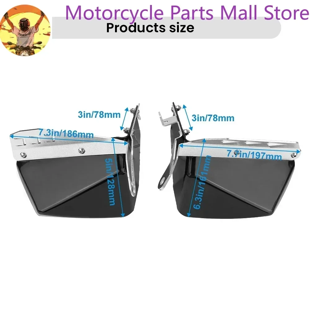 Foot Rests Splash Guard Plate Cover ProtectorFor BMW R1200GS LC Adventure ADV 2014-2018 R 1200 GS Brake and Shift Shield Revised