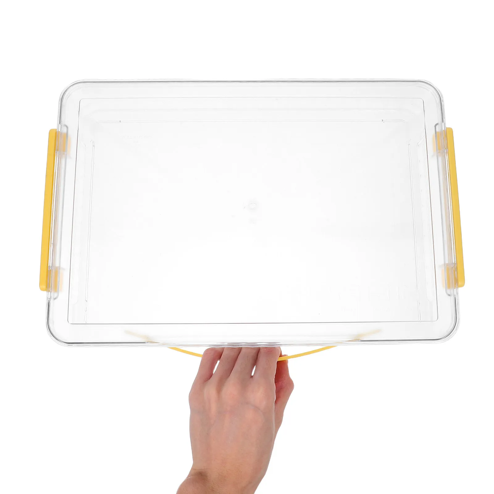 

Pet Transparent Document Storage Box Large Capacity Card Organizer File Box for Id Cards Drivers Licenses Credit Cards Trading